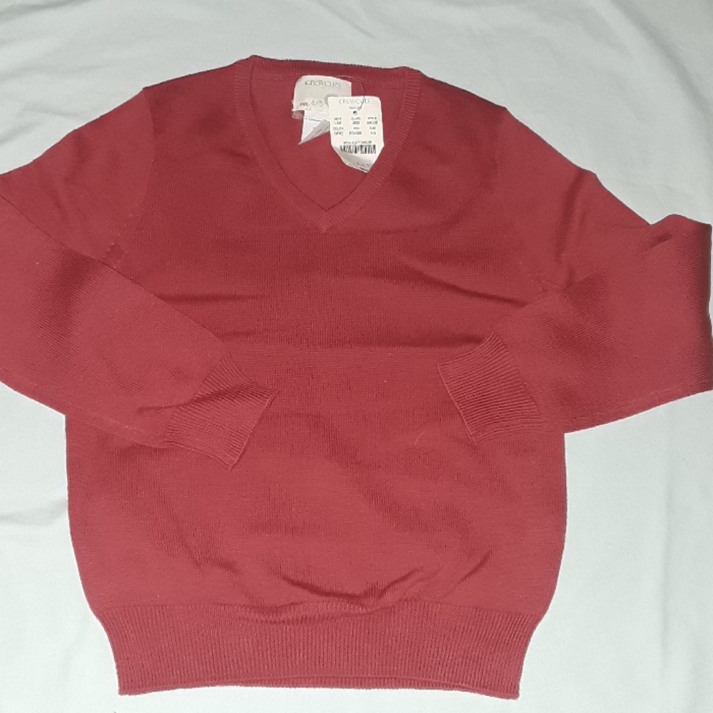 Crewcuts light weight vneck sweater